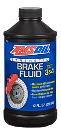  DOT 3 and DOT 4 Synthetic Brake Fluid (BFLV)